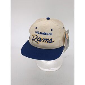 Sports Specialties Vtg Los Angeles Rams Script Snapback LA  NFL, NOS w/ Tags #4